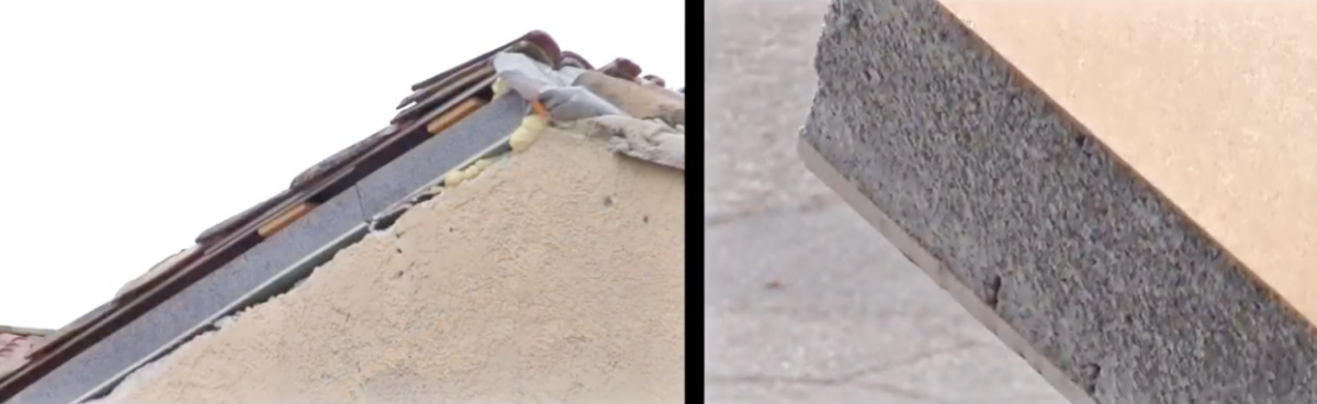 Isolation toiture par l'exterieur, panneau sandwich ou Sarking, Vaucluse